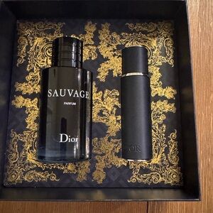Dior Sauvage mens Set